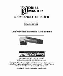 Harbor Freight Tools Grinder 3150-page_pdf